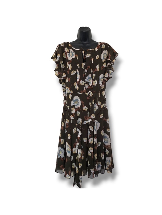 Lauren Ralph Lauren Dresses & Skirts - Lauren Ralph Lauren Women’s Floral Georgette Flutter-Sleeve Dress Size: 10